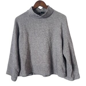 Theory Mock Neck Raglan Perry
Texture Cotton Blend‎ Top L